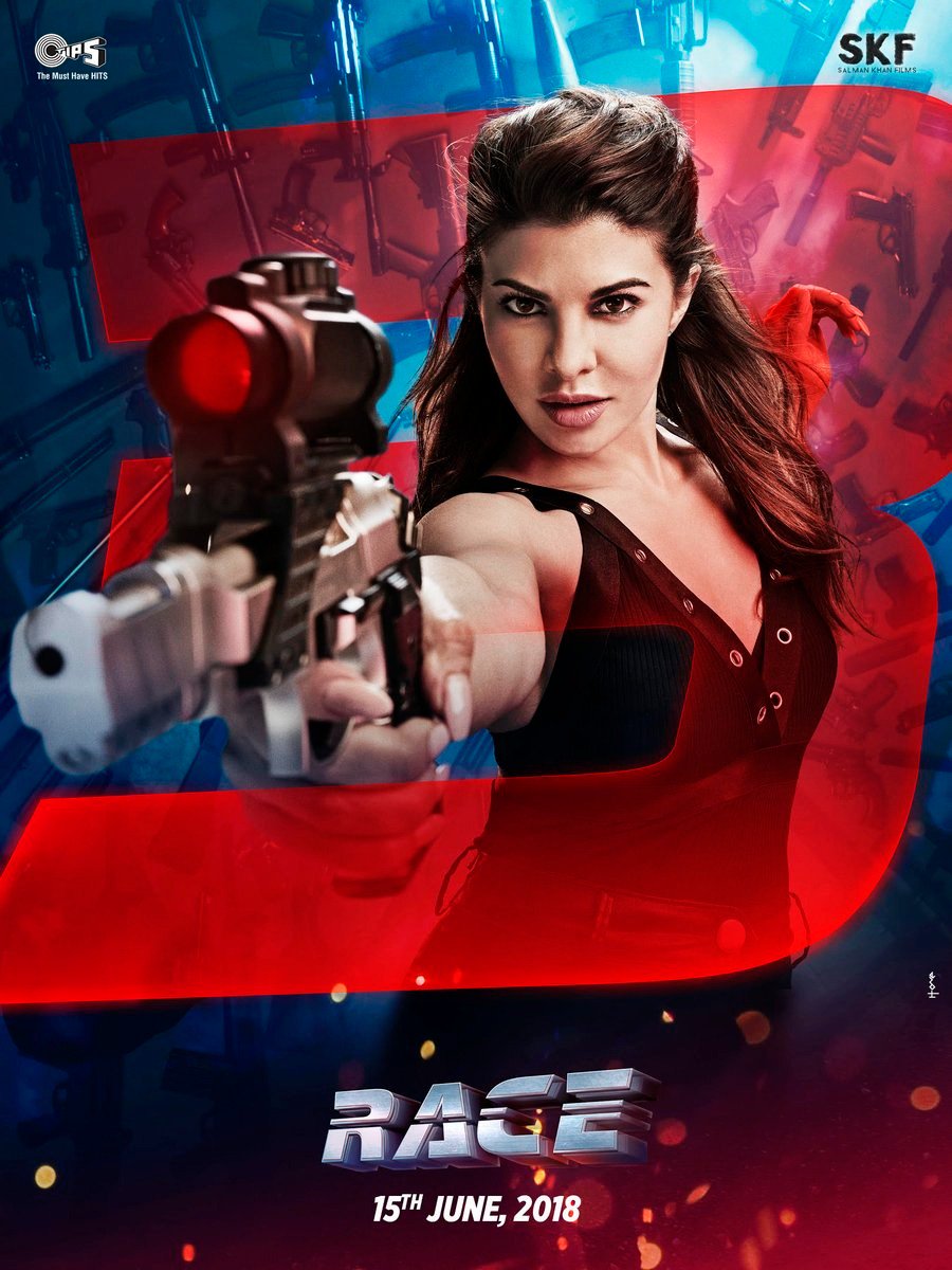 Race 3 First Look Poster: Salman Khan as Selfless Sikander & Jacqueline as Jessica