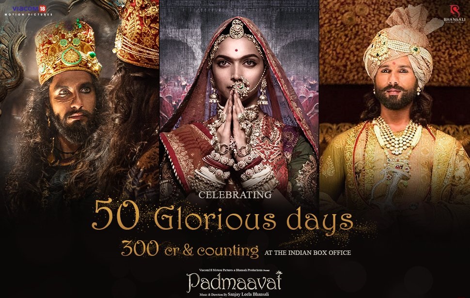 Padmavat Box Office Collection, Padmavati Total Collection