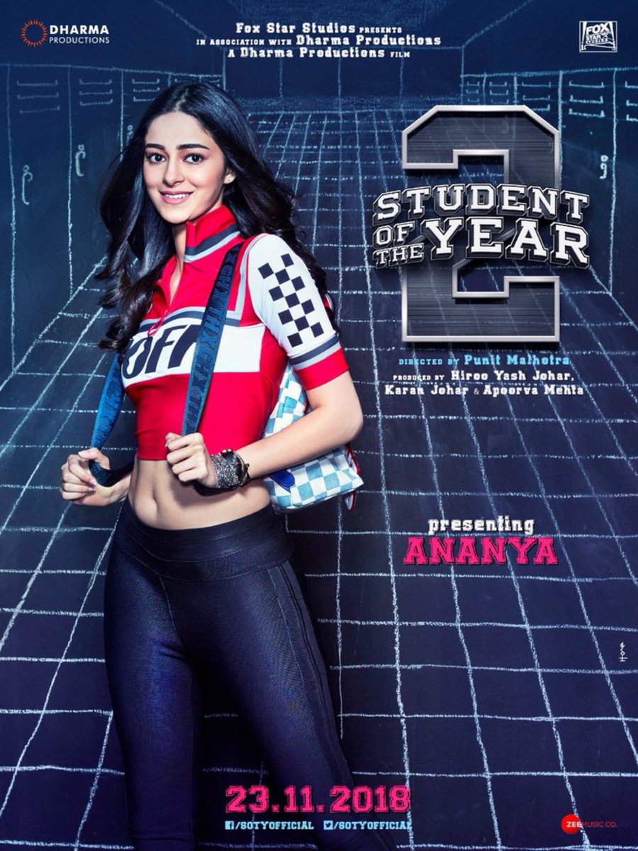 Student Of The Year 2 Posters: Ananya Panday Joins Tiger Shroff & Tara Sutaria