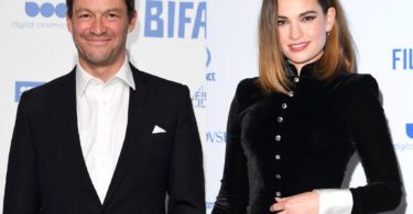 Lily James and married Dominic West