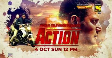 Action Wtp (World Television Premiere) On Sony Max 4th Oct 12Pm