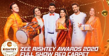 Zee TV Rishtey Awards 2020.
