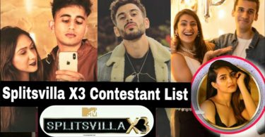 MTV Splitsvilla X3 Contestants Full List Names