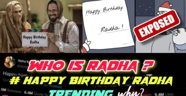 Who is Radha Trending On Twitter Hilarious Memes Jokes Posters Images Bio & Pictures