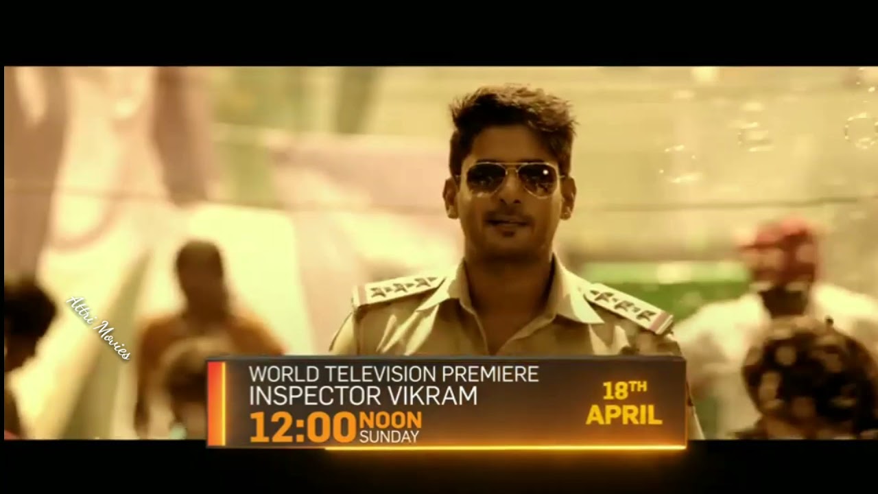 Inspector Vikram World Television Premiere
