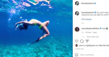 Kiara Advani Bikini Pics Leaked On Social Media Looks Tremendous In Neon Green