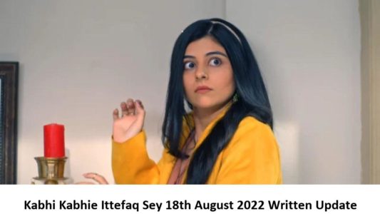Kabhi Kabhie Ittefaq Sey 18th August 2022 Written Update