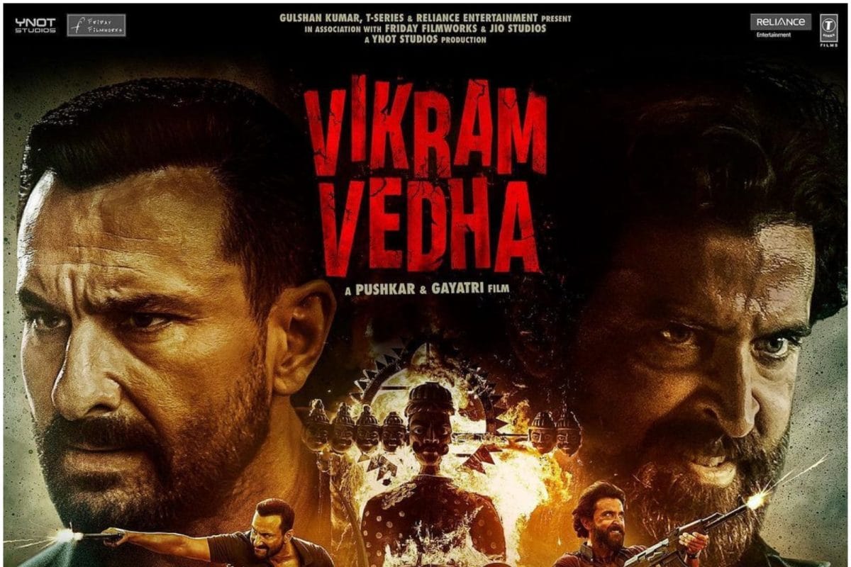 Vikram Vedha Movie Review Audience Ratings A Huge Success For Team Hit or Flop First Day Box Office Collection Details Action Songs Hit Saif Ali Khan Hrithik