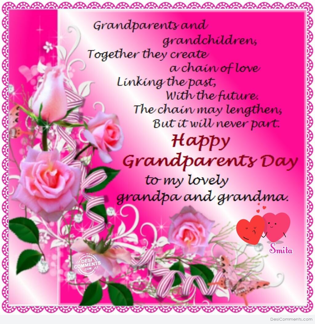 Special! Happy National Grandparents Day Wishes Quotes SMS