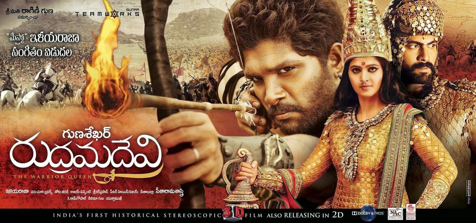 Historical! Tamil Rudhramadevi Movie Review Rating 1st Day Box Office Collection