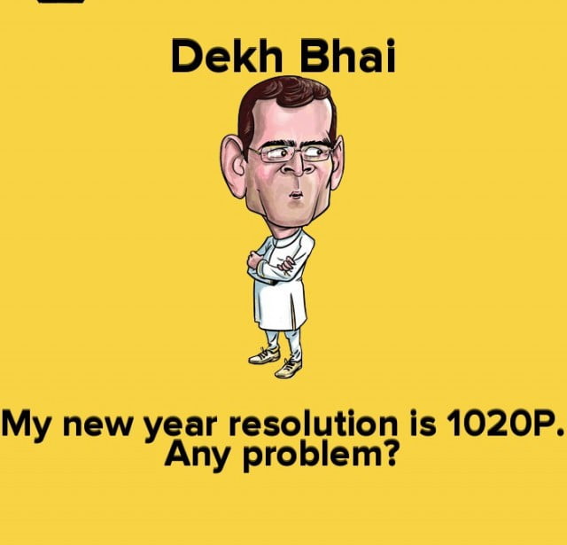 HNY Funny Happy New Year 2021 Dekh Bhai Meme Trolls Images ...