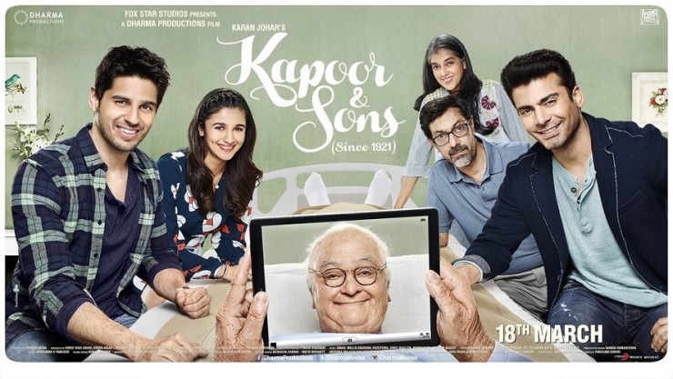 KAPOOR & SONS (2016) con ALIA BHATT + Jukebox + Mashup + Sub. Español + Online Kapoor-Sons-New-Poster-1-740x417