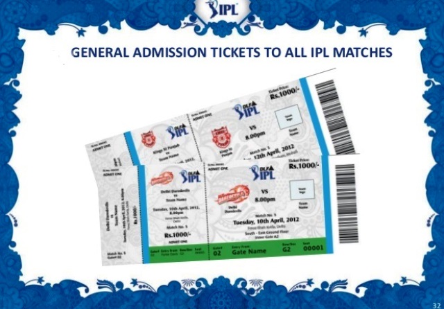 IPL 2020 Tickets