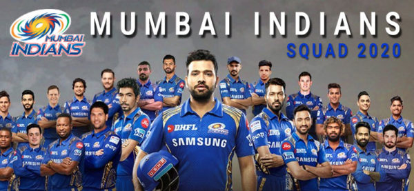 Mumbai Indians IPL 13 squad