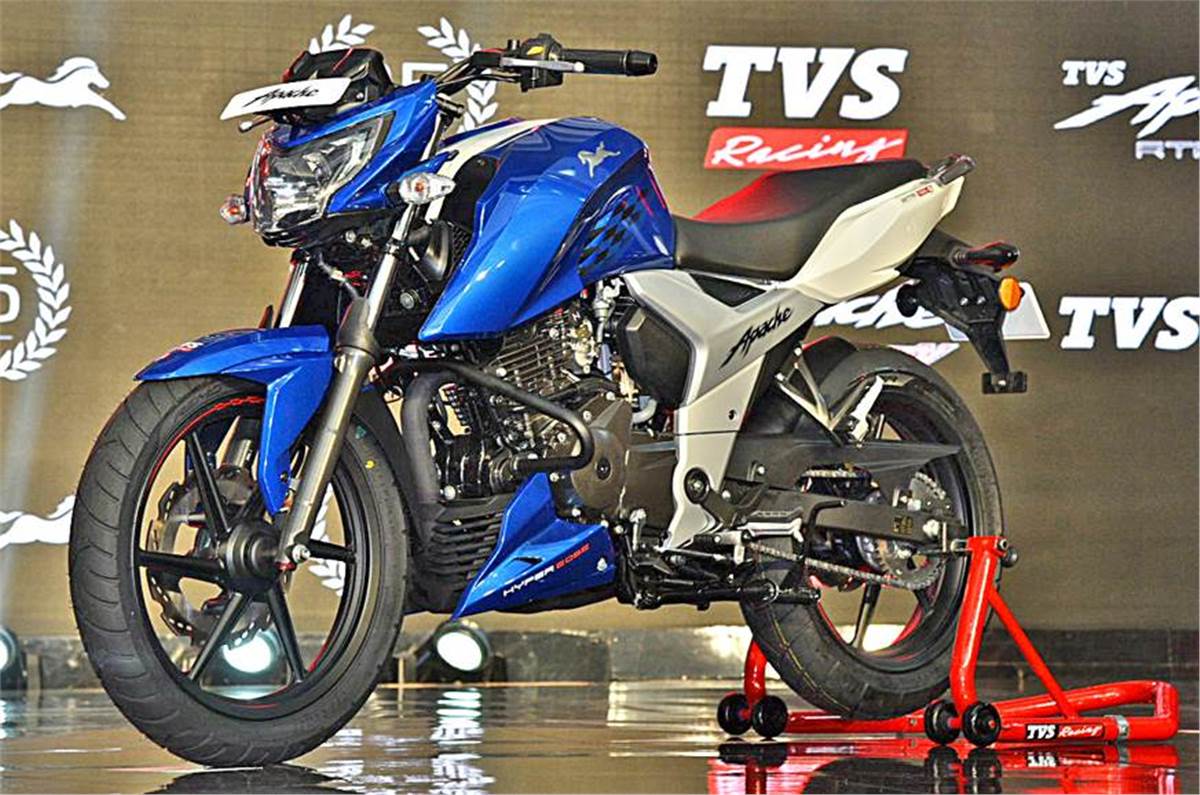 Tvs Apache Rtr 160 On Road Price In India Mileage Colours Model Launch Date