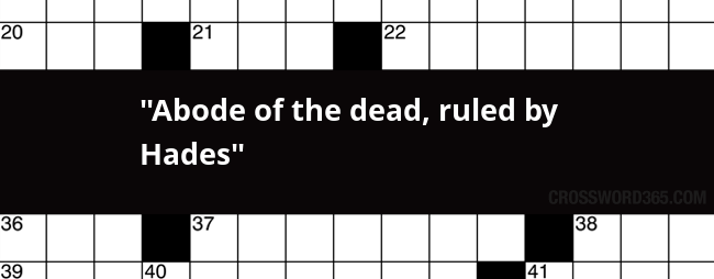 14 January 2022 Daily themed crossword questions abode and answer the dead crossword clue