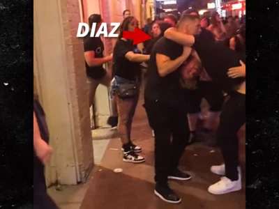Nate Diaz Chokes Man Out In Street