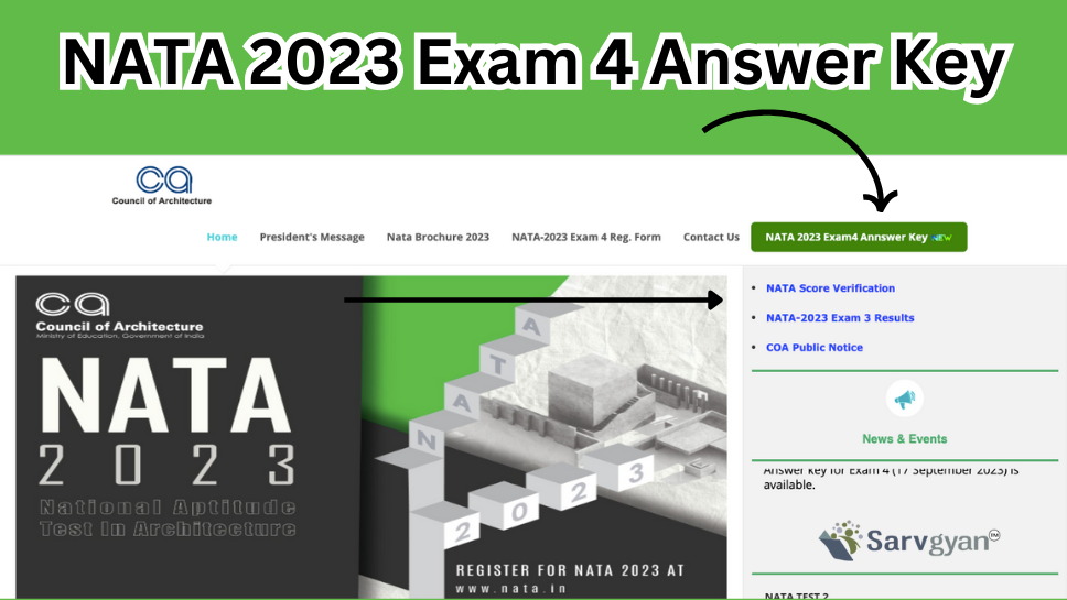 NATA 2023 Exam 4 Result
